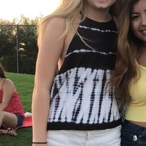 Free people tie dye tank top